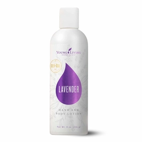 Young Living Lavender Hand & Body Lotion, 236 ml | Skincare for Dry Skin | Body Care | Moisturizes for Hydration | Non-Greasy | Leaves Skin Soft & Silky Smooth | Infused with Water & Glycerin