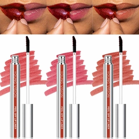YOUNG VISION 3-Pc Peel Off Lip Liner Stain Set, Tattoo Peel Off Lipliner, Matte Finish, Waterproof, Nude Matte Lip Contour for Women Makeup, Precise Lip Definition, Gift Set