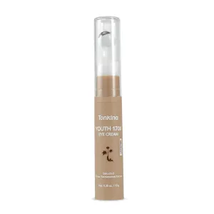 Youth 1700 Revitalizing Eye Cream for Dark Circles & Puffiness, With Bakuchiol, Niacinamide, Ginseng and Caffeine, Reduces Under Eye Bags & Wrinkles, Suitable for All Skin Types, 0.35 oz