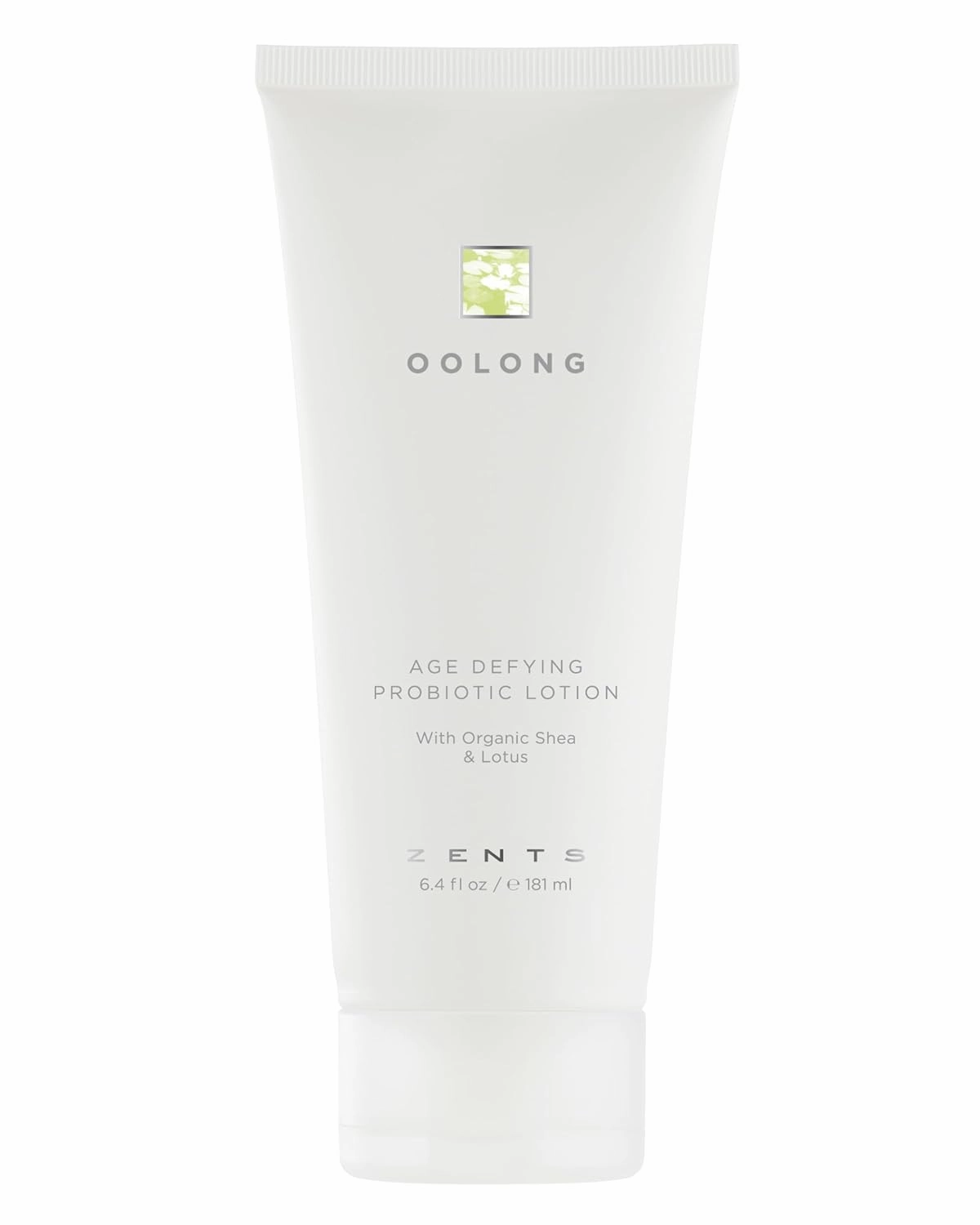 Zents Age-Defying Probiotic Body & Hand Lotion (Oolong) | Moisturizing Lotion with Hyaluronic Acid & Organic Shea Butter | Nourishes & Hydrates Skin | 6.4 fl oz