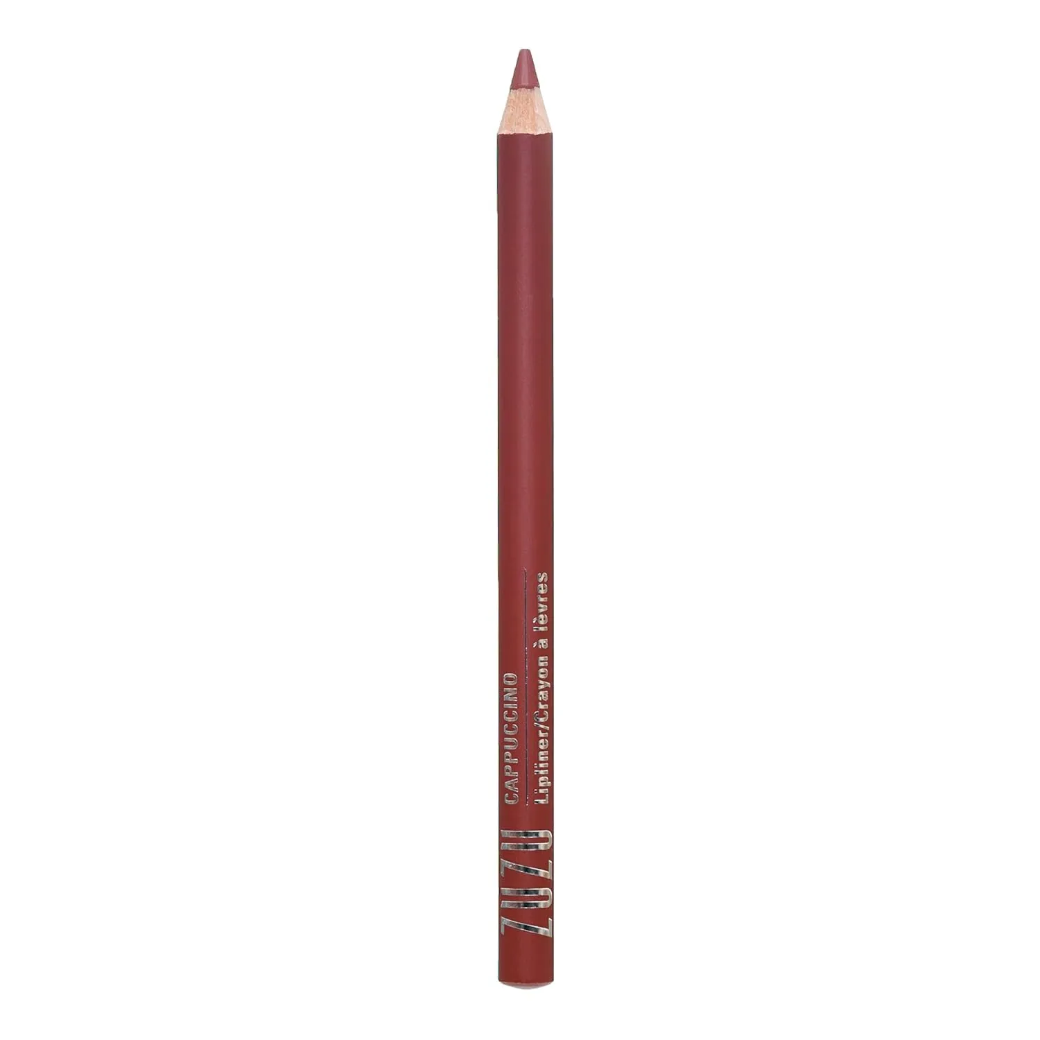 Zuzu Luxe Lip Pencil, Creamy Lipliner, long lasting, Infused with Jojoba Seed Oil and Aloe for ultra hydrated lips. Natural, Paraben Free, Vegan, Gluten-free,Cruelty-free, Non GMO, (1, Cappuccino)